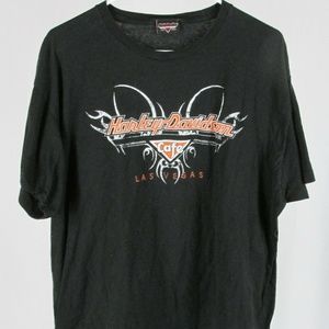 Harley-Davidson Cafe T-shirt XL Las Vegas Black